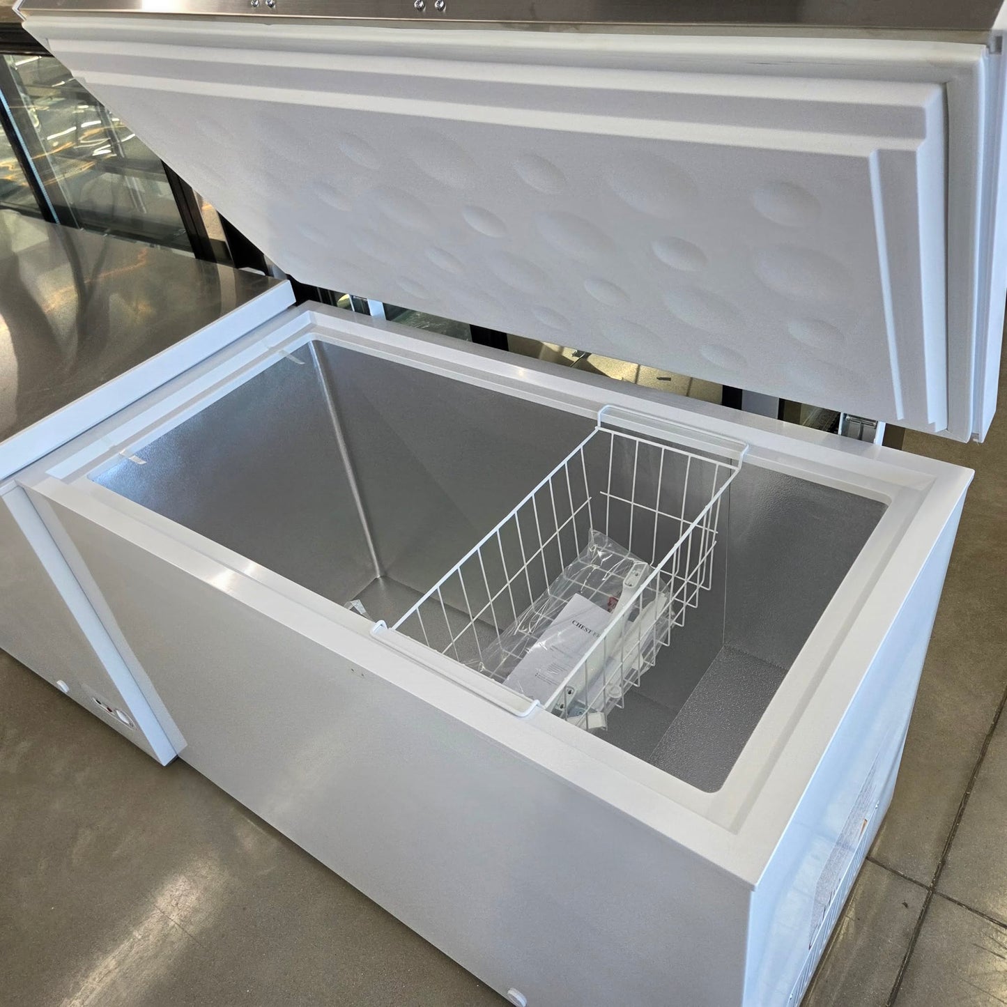 Nordon BD450-SS 50" Stainless Steel Top Chest Freezer - (13 cu. ft.) [OPEN-BOX]