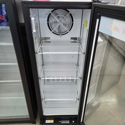 [USED] Imbera VRS05 19" Red Bull Glass Door Merchandiser