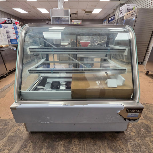 Spartan SD-48 48" Curved Refrigerated Deli Display Case [OPEN-BOX]