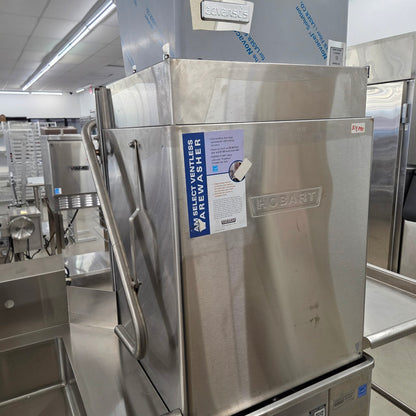Hobart AM15VLT-2 High-Temp Door Style Ventless Dishwasher w/ Booster Heater [OPEN-BOX]