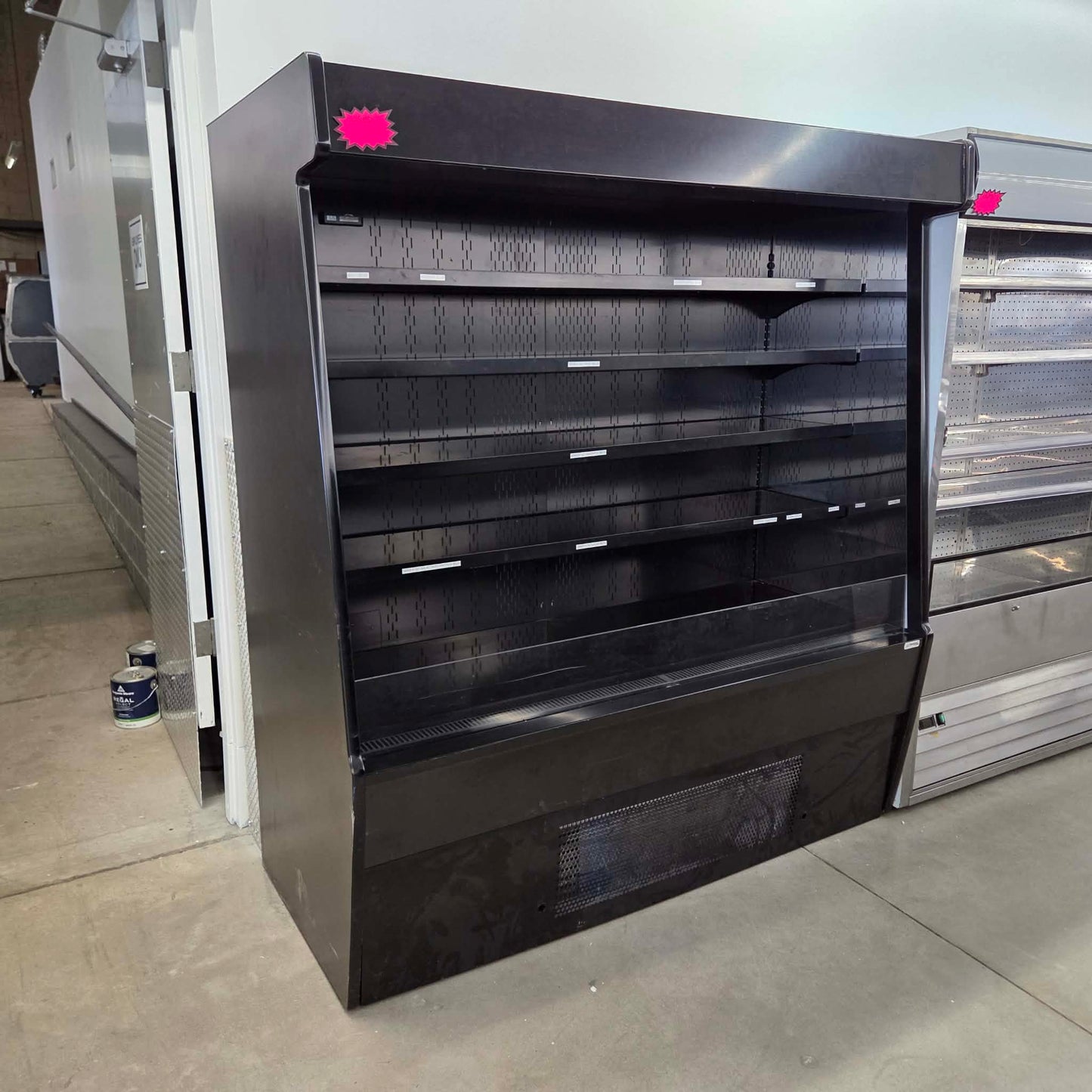 [USED] Structural Concepts CO67R-E3 71" Vertical Open Air Merchandiser Refrigerator - 220V