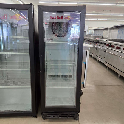 [USED] Imbera VRS05 19" Red Bull Glass Door Merchandiser