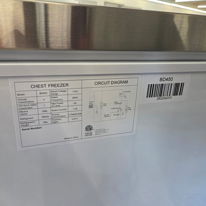 Nordon BD450-SS 50" Stainless Steel Top Chest Freezer - (13 cu. ft.) [OPEN-BOX]