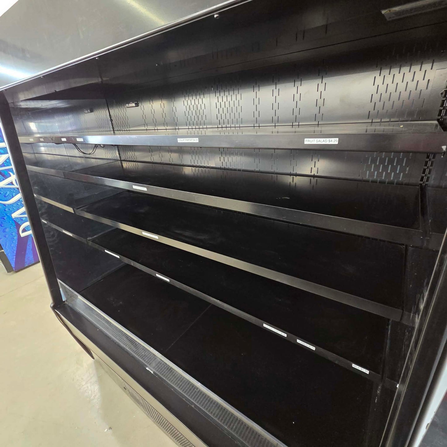 [USED] Structural Concepts CO67R-E3 71" Vertical Open Air Merchandiser Refrigerator - 220V