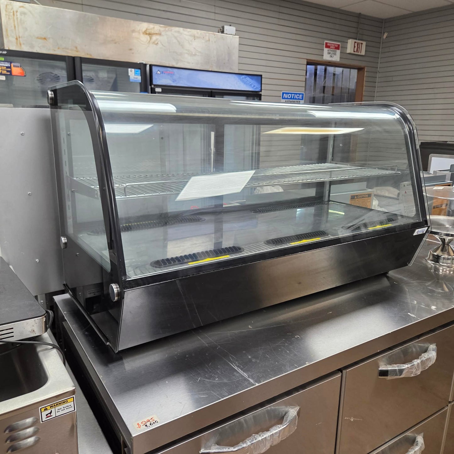 [USED] Avantco 48" Dry Countertop Display Case