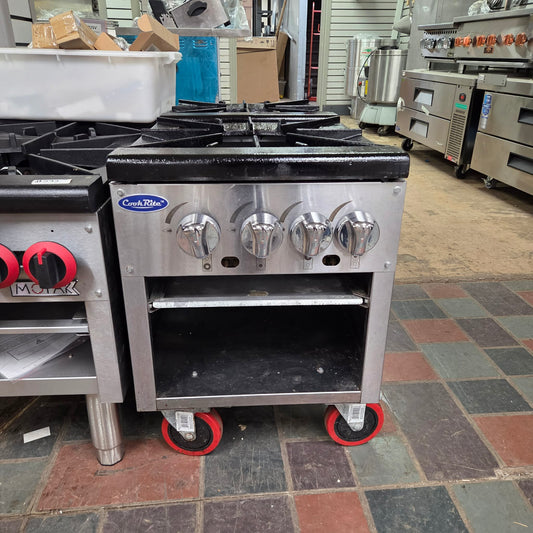 [USED] Atosa USA ATSP-18-2 18" Natural Gas Double Stock Pot Range