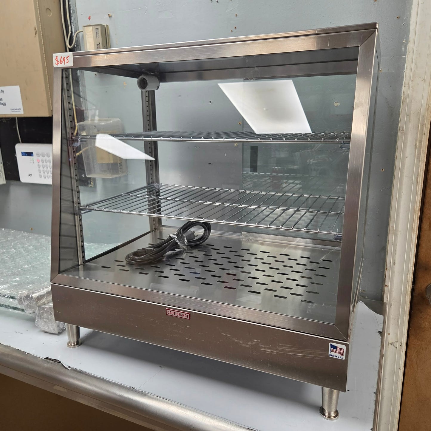 Carib 24" Countertop Heated Display Case - 120V [OPEN-BOX]