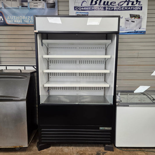 [USED] True TOAM-48-HC~TSL01 48" Vertical Open Air Merchandiser Refrigerator