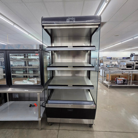 [USED] Alto-Shaam HSM-36/4S 36" Reach-In Heated Display Case w/ 4 Shelves - 208/1Ph