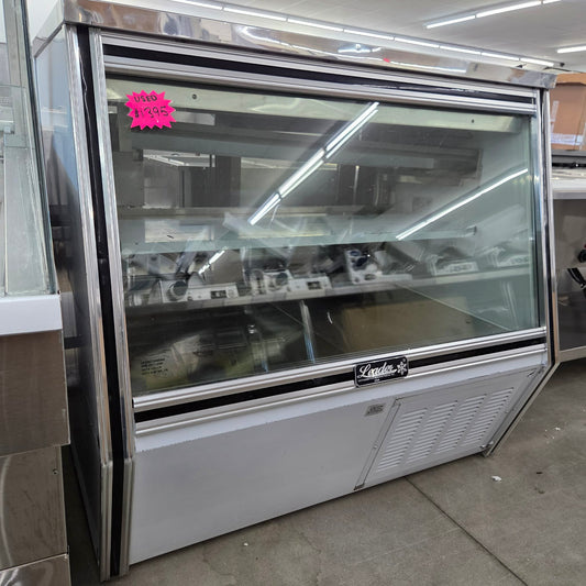 [USED] Leader NRCD48ES 48" Straight Glass Refrigerated Deli Case