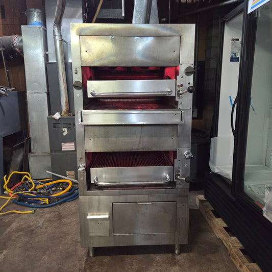 [USED] Southbend 234R Natural Gas Double Deck Upright Radiant Broiler