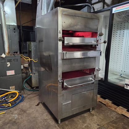[USED] Southbend 234R Natural Gas Double Deck Upright Radiant Broiler