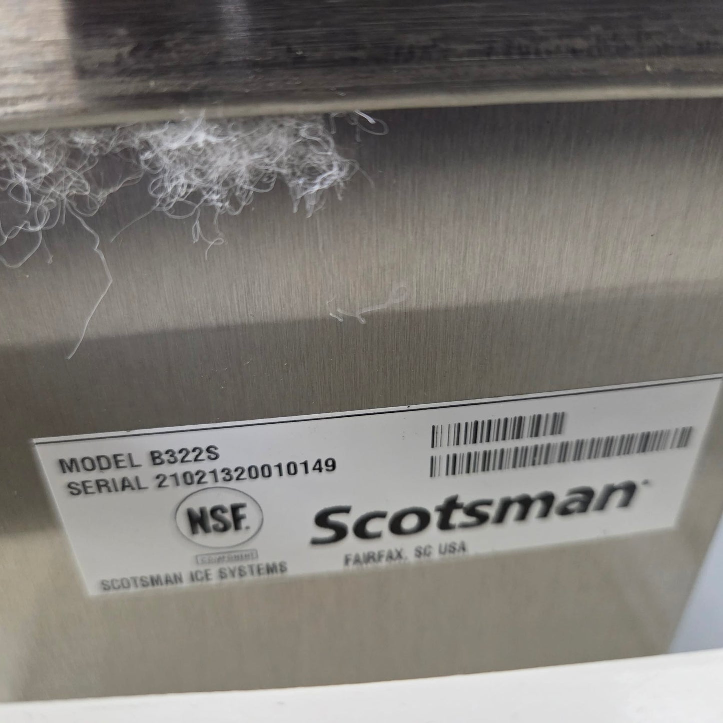 Scotsman FS0522A-1 22" Prodigy Plus® Flake Ice Machine Head (450 lb/24 hr) w/ 370lb Storage Bin [OPEN-BOX]