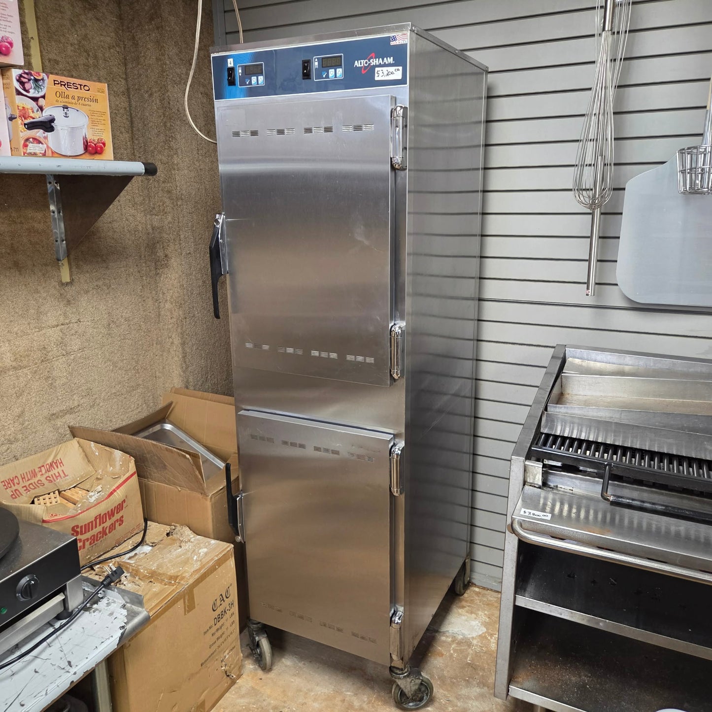 [USED] Alto-Shaam 1000-UP Halo Heat® Full Height Insulated Mobile Heated Cabinet
