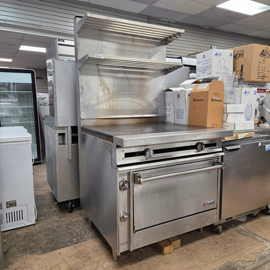 [USED] Jade JTRH-2FHT-36 Titan 36" French Top Natural Gas Range w/ Standard Oven