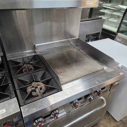 [USED] Cookline CR36-24G-NG 36" Natural Gas Range w/ 24" Griddle