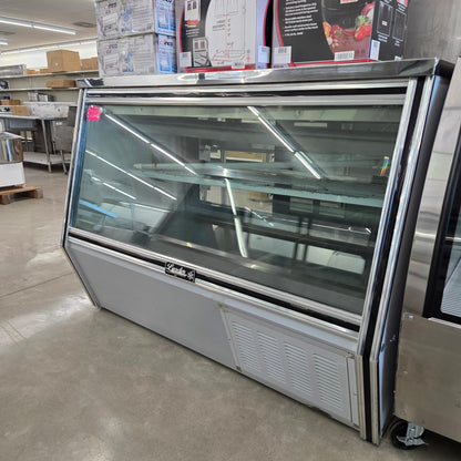 [USED] Leader NRCD60ES 60" Straight Glass Refrigerated Deli Case