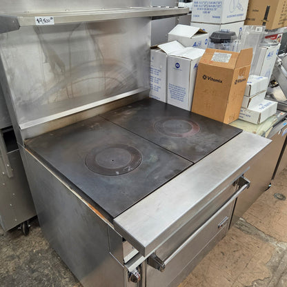[USED] Jade JTRH-2FHT-36 Titan 36" French Top Natural Gas Range w/ Standard Oven