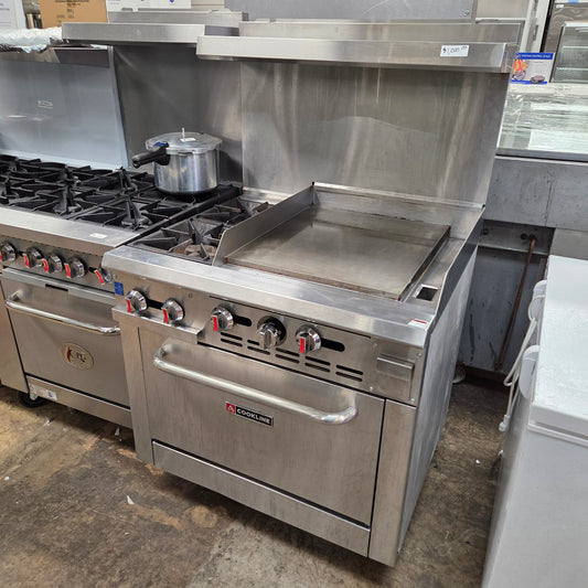 [USED] Cookline CR36-24G-NG 36" Natural Gas Range w/ 24" Griddle
