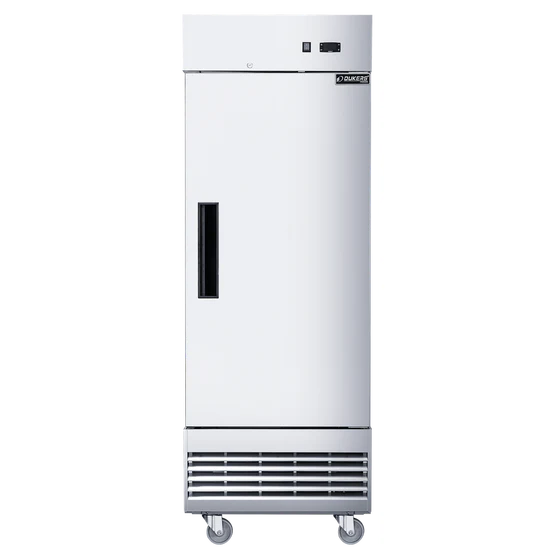 Dukers D28EF 28" Compact Single Door Commercial Freezer in Stainless Steel