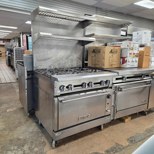[USED] Vulcan V6B36S 36" 6 Burner Heavy Duty Natural Gas Range w/ Standard Oven