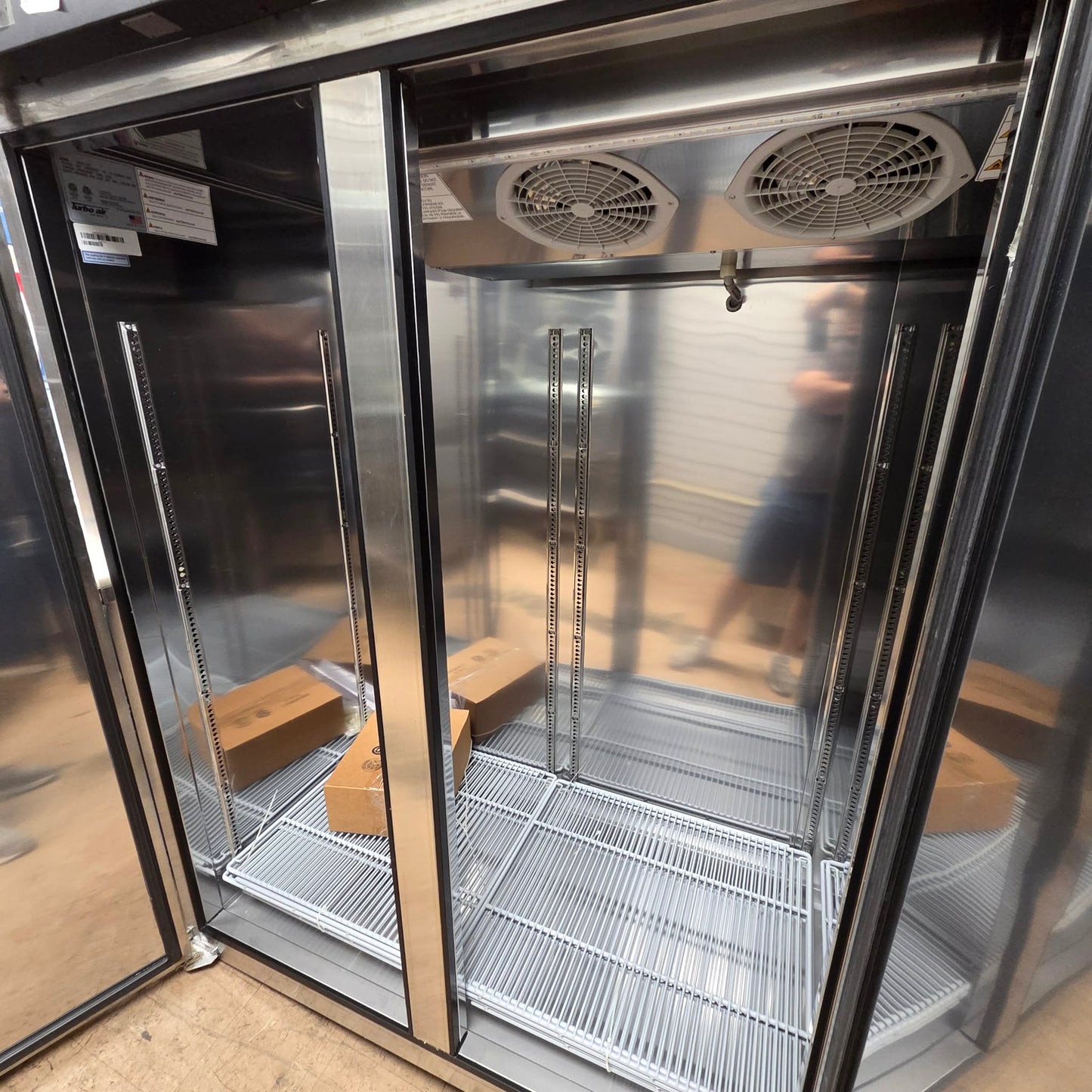 Turbo Air M3F72-3-N M3 Series 78" Solid Door Reach In Freezer [OPEN-BOX]