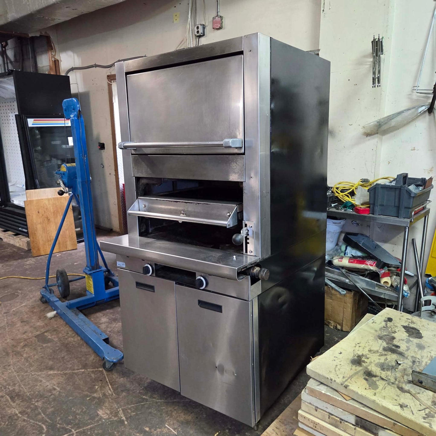 [USED] Garland M60XS Heavy Duty Radiant Upright Deck Broiler