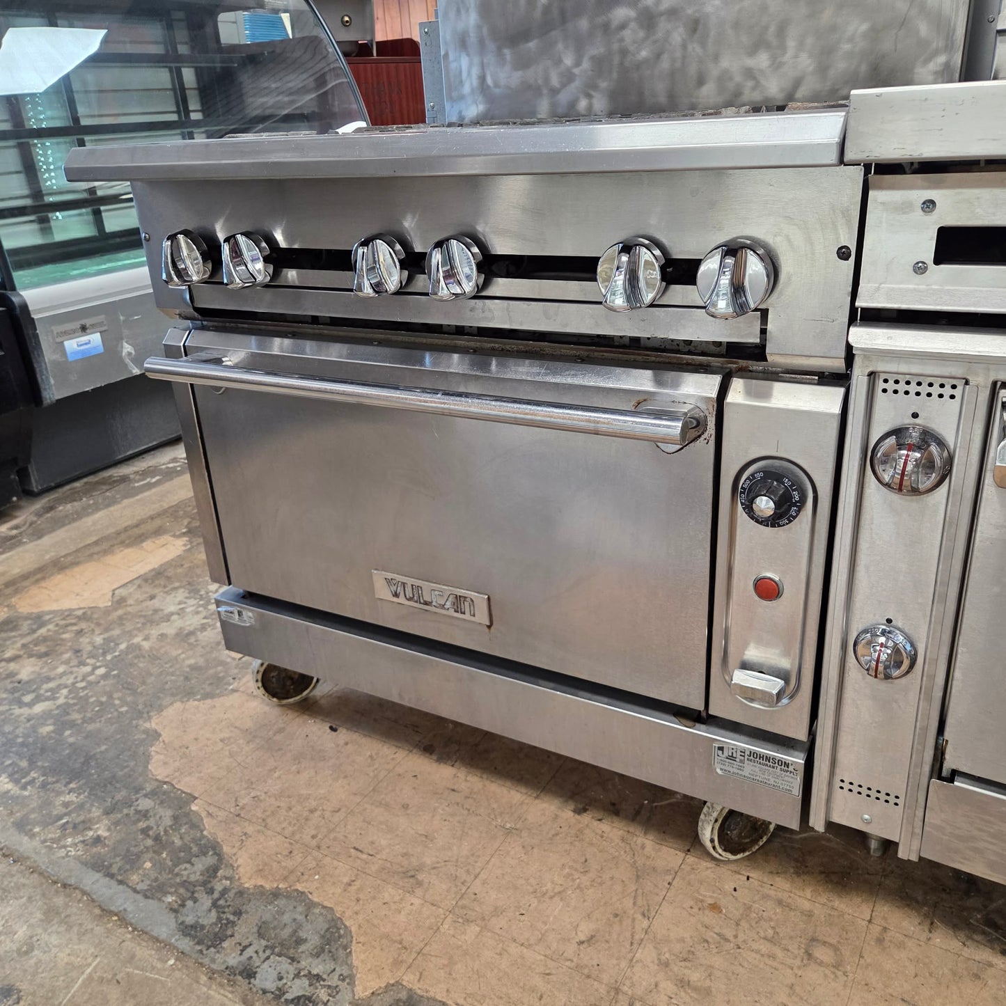 [USED] Vulcan V6B36S 36" 6 Burner Heavy Duty Natural Gas Range w/ Standard Oven