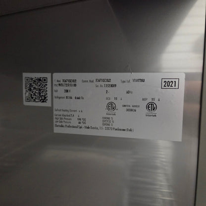 [USED] Electrolux 725448 (TC671DZXU2) One Section Reach In Thawing Cabinet - 208V