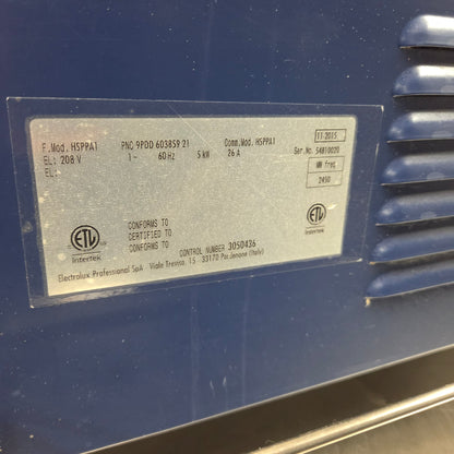 [USED] Electrolux HSPPA1 Countertop High Speed Sandwich Panini Press Grill - 208V/1Ph