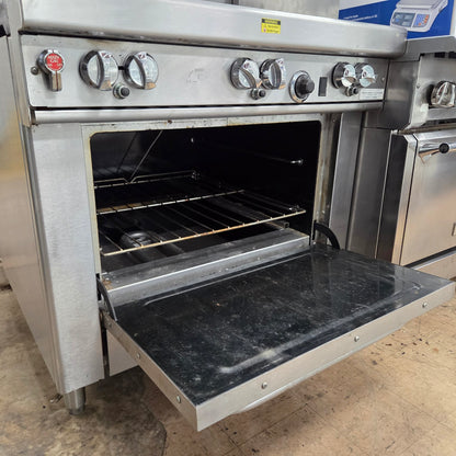 [USED] Southbend 4361D Heavy Duty 36" Natural Gas 6 Burner Range w/ Standard Oven