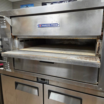 [USED] Bakers Pride GP-61HP 41" W Natural Gas Countertop Double Deck Oven