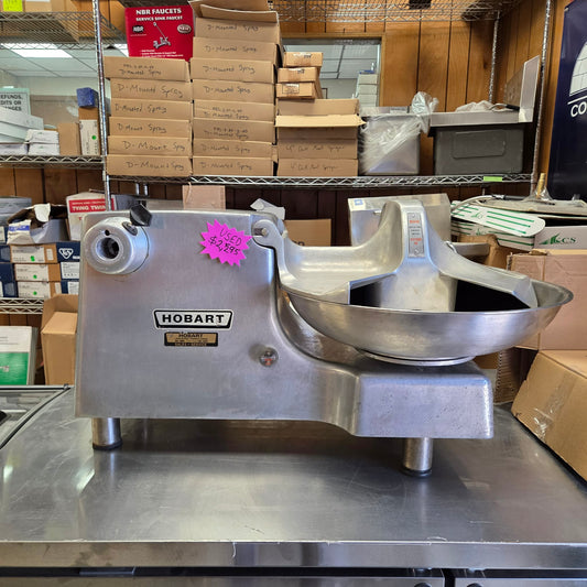[USED] Hobart 84186-1 15 lb. Buffalo Chopper Food Processor w/ #12 Hub