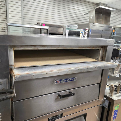[USED] Bakers Pride GP-61HP 41" W Natural Gas Countertop Double Deck Oven