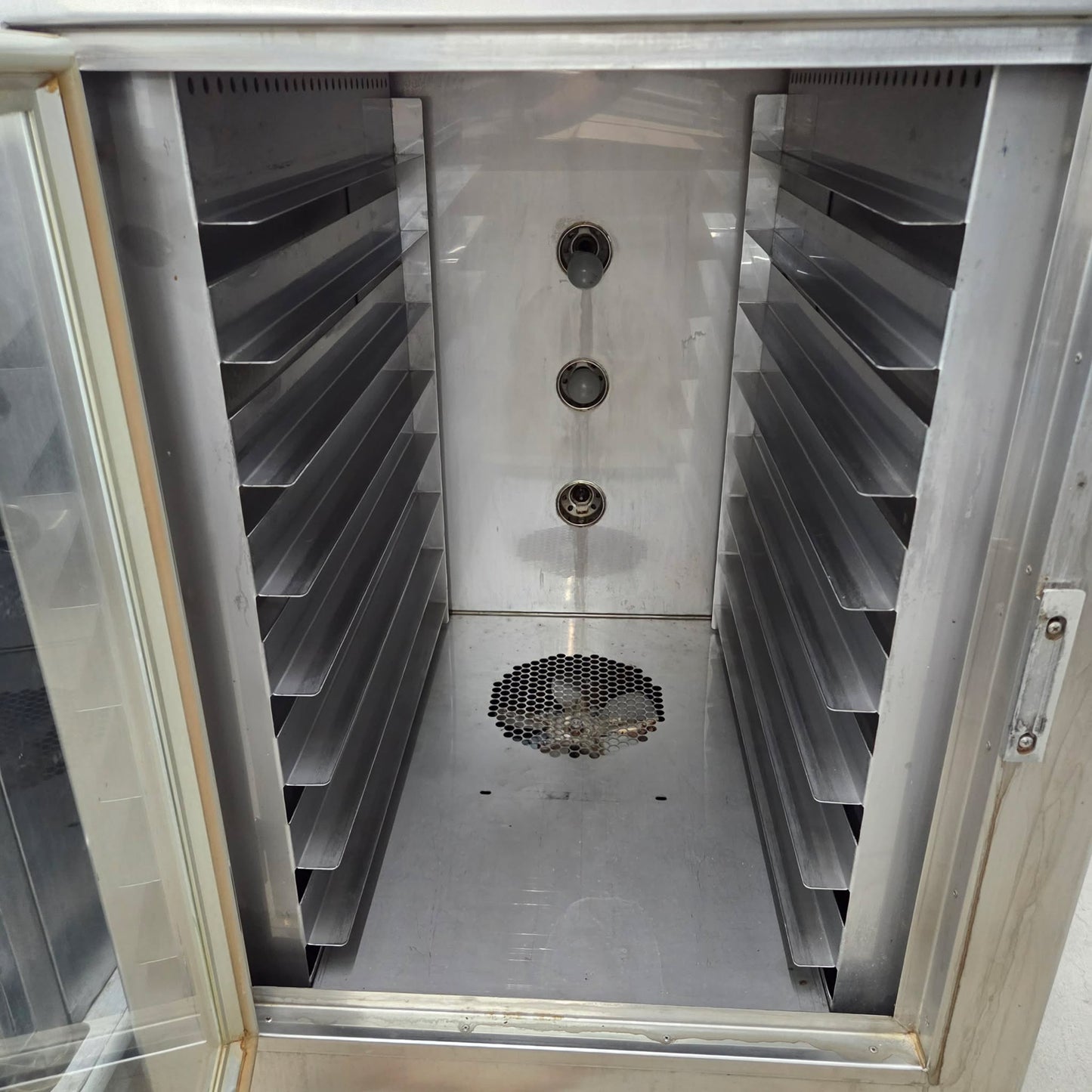 [USED] NU-VU SUB-123 Double Deck Electric Oven Proofer Combo - 120/240V/1 Ph