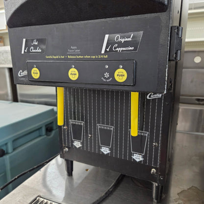 [USED] Curtis Cafe Series Primo PC3 Three Station Cappuccino Machine w/ (3) 4 lb. Hoppers