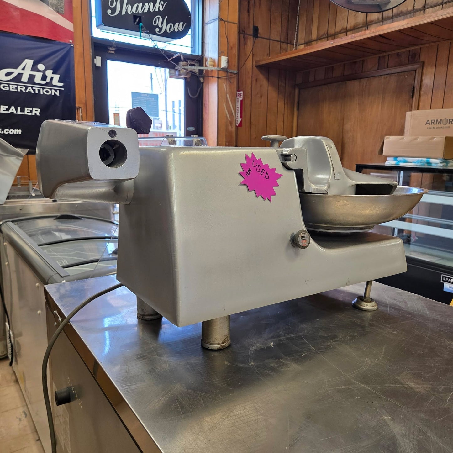 [USED] Hobart 84145-1 5 lb. Buffalo Chopper Food Processor w/ #12 Hub