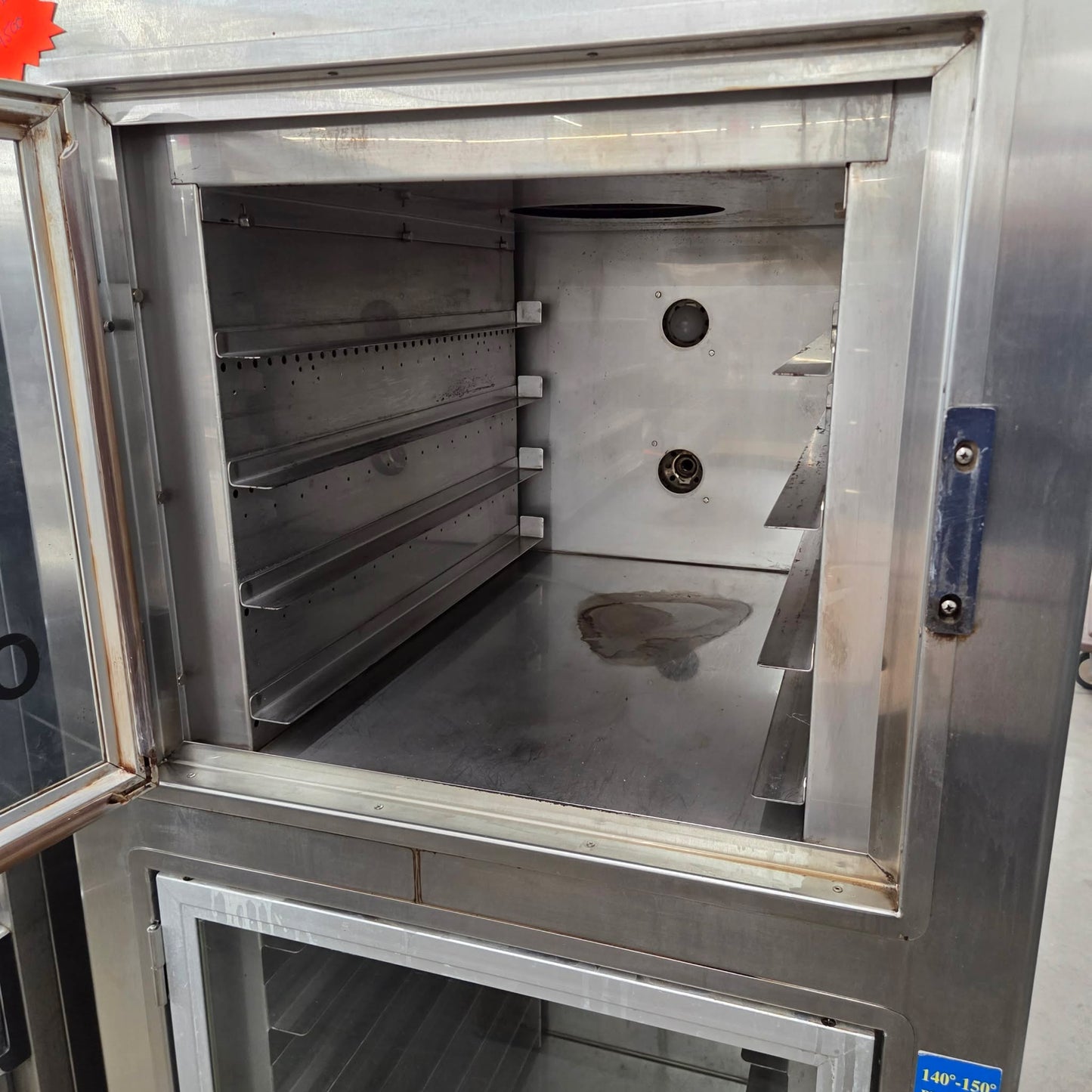 [USED] NU-VU SUB-123 Double Deck Electric Oven Proofer Combo - 120/240V/1 Ph