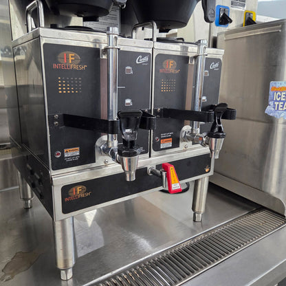 [USED] Curtis GEMTIF10A1000 (2) 1.5 Gallon Automatic Shuttle Coffee Brewer - 220v/1Ph