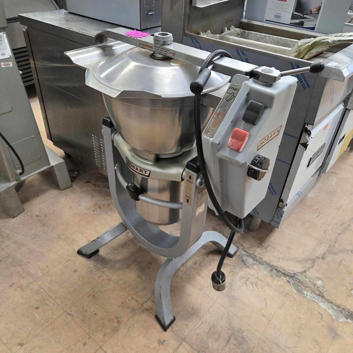 [USED] Hobart HCM-300 30Qt Vertical Cutter Mixer Food Processor - 200V/3Ph