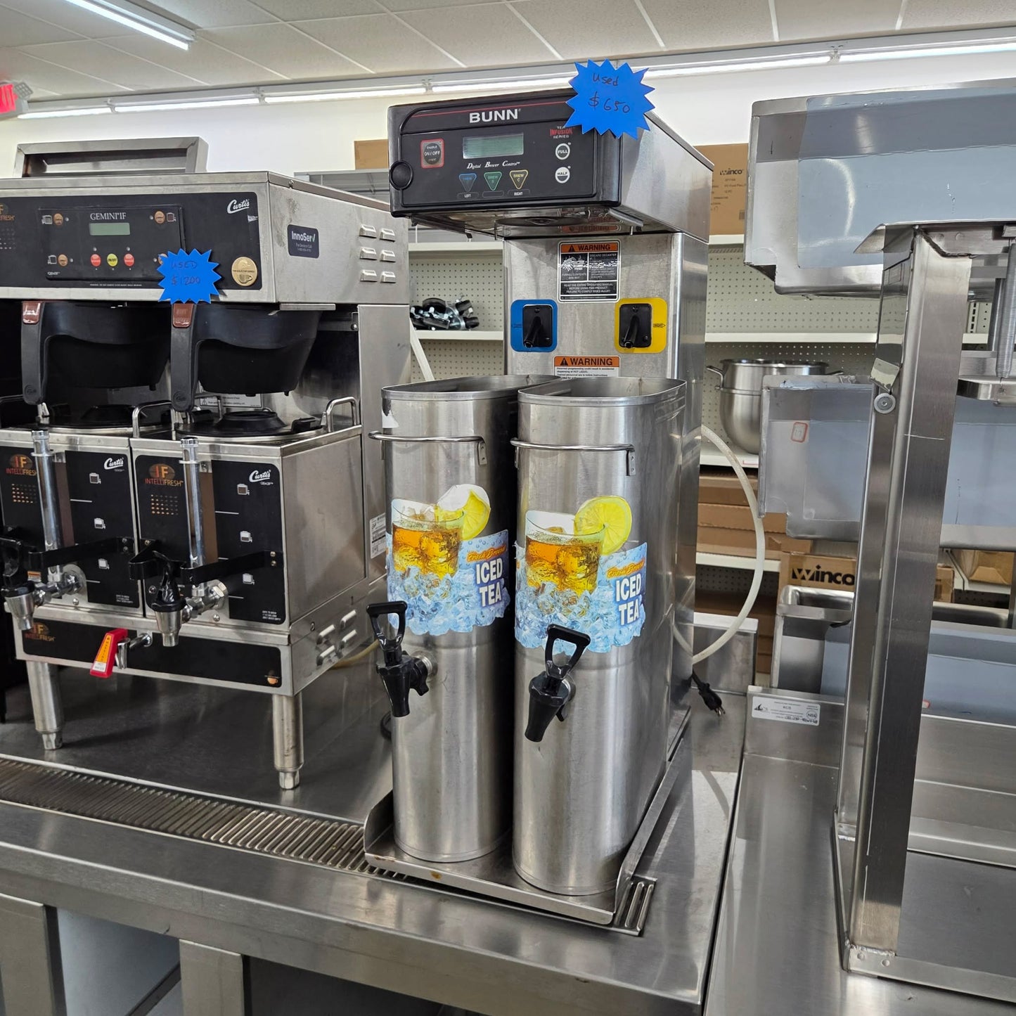 [USED] Bunn 41400.0000 ITB 3 Gallon Iced Tea Brewer with Digital Controls - 120V