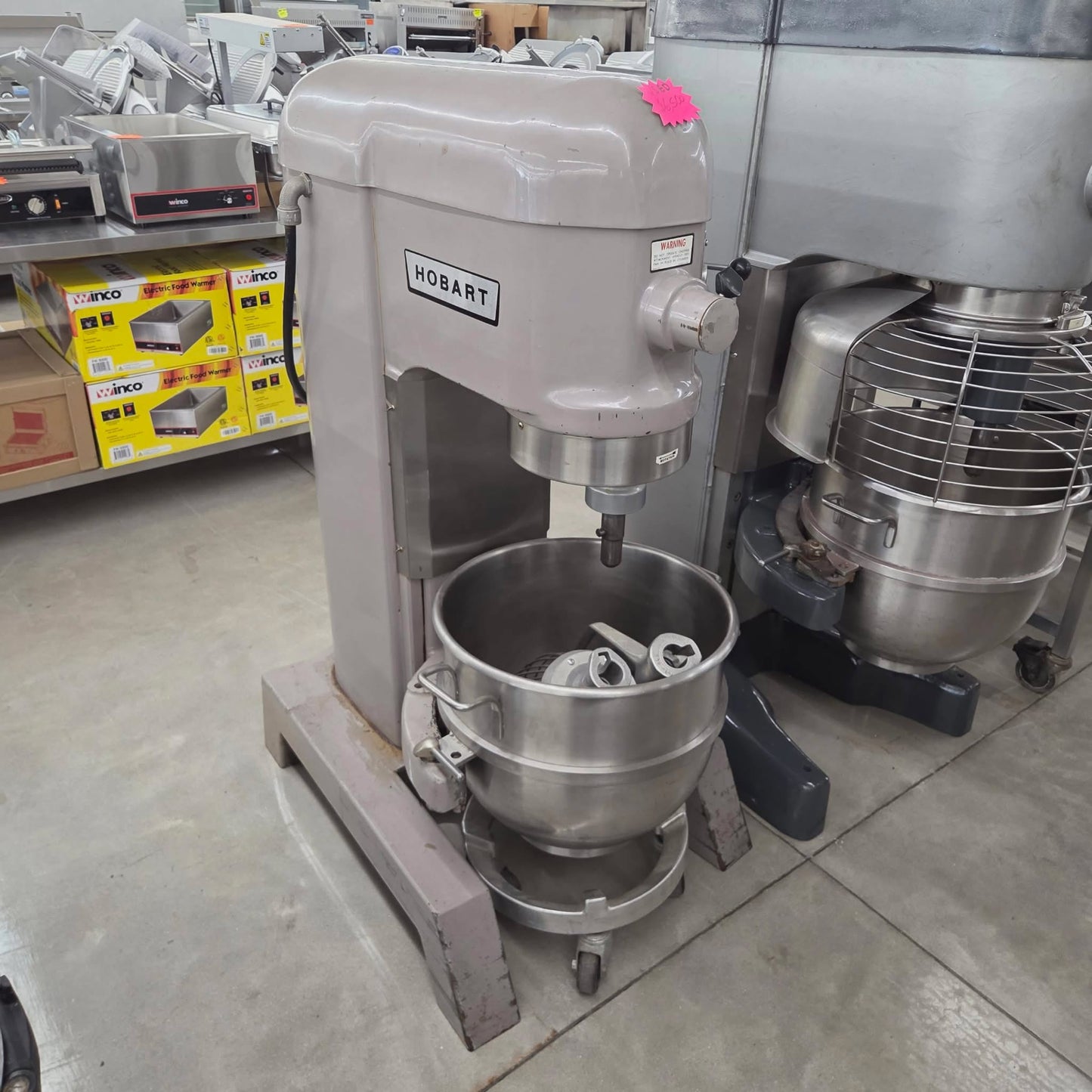 [USED] Hobart H-600 60Qt Planetary Dough Mixer - 208V/3Ph