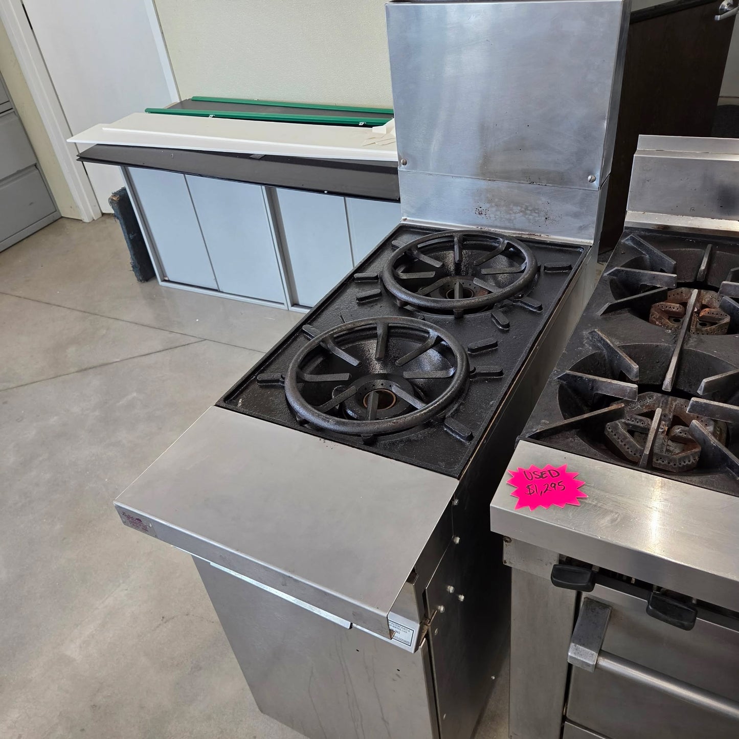 [USED] Vulcan GHX45 17" W Heavy Duty Natural Gas 2 Burner Range