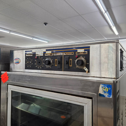 [USED] NU-VU SUB-123 Double Deck Electric Oven Proofer Combo - 120/240V/1 Ph