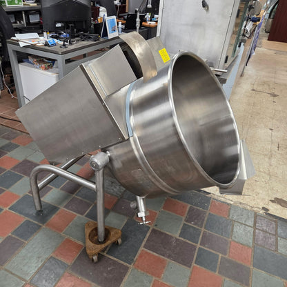 [USED] Cleveland KGL-40-T Natural Gas 40 Gallon Tilting 2/3 Steam Jacketed Kettle
