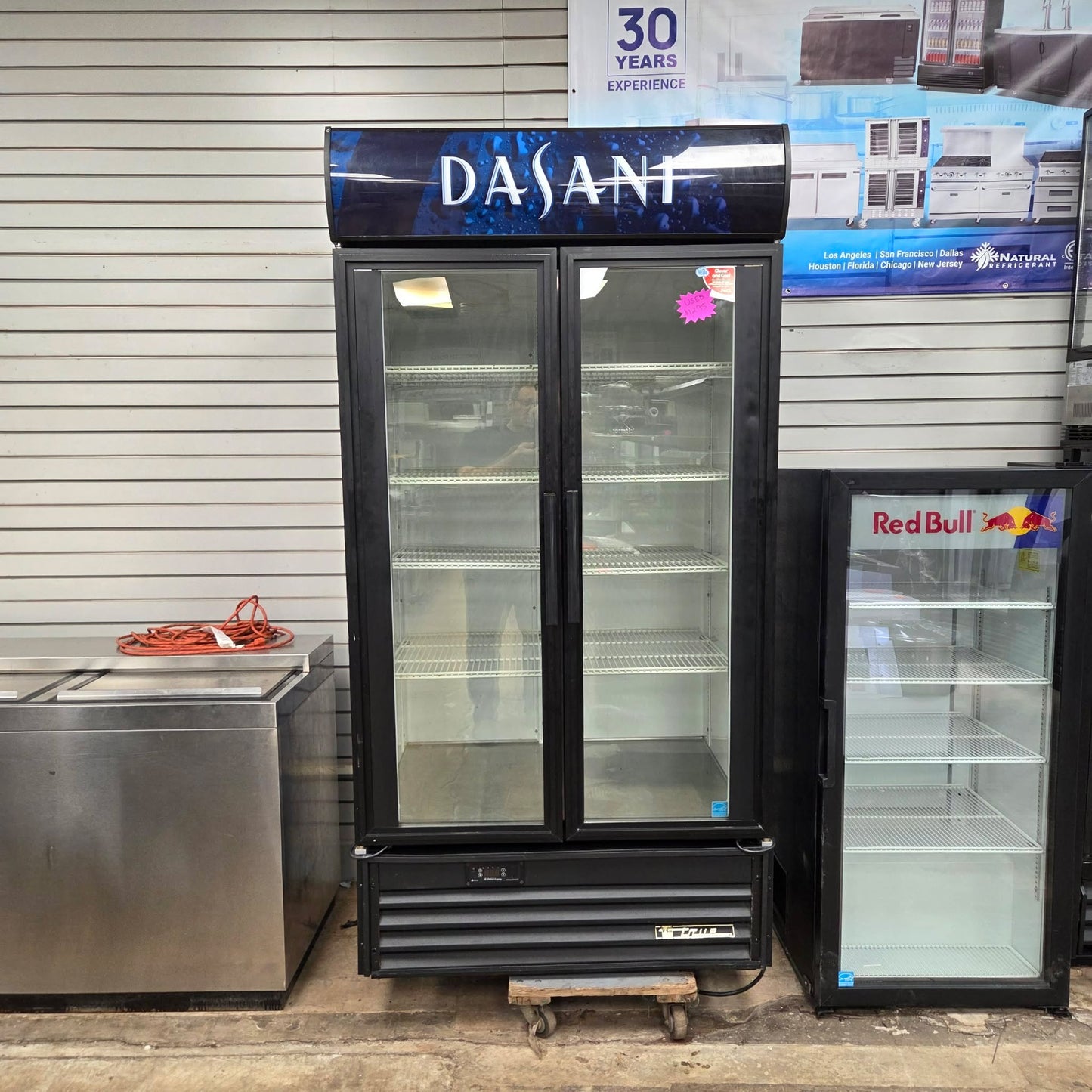 [USED] True GDM-35EM 40" 2 Glass Door Merchandiser Refrigerator