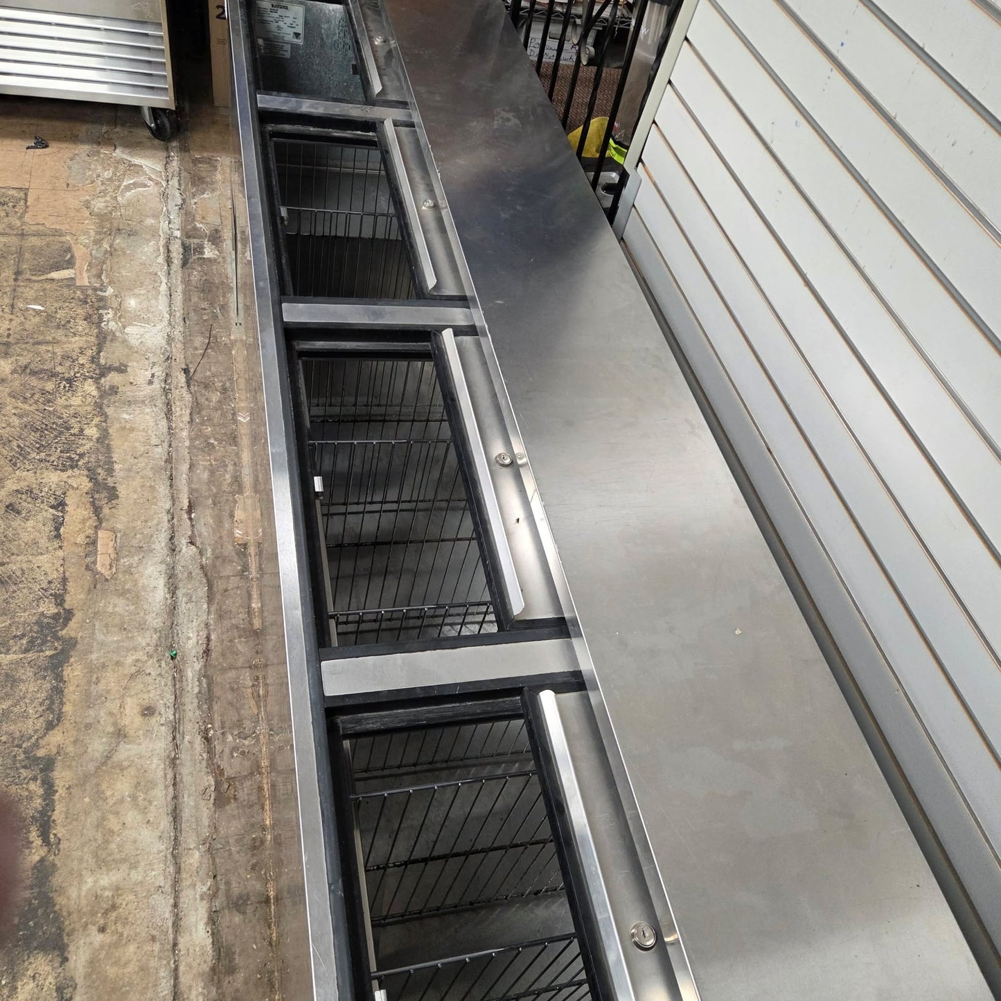 [USED] Krowne BC96-SG 96" Stainless Steel Horizontal Bottle Cooler
