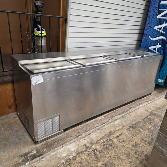 [USED] Krowne BC96-SG 96" Stainless Steel Horizontal Bottle Cooler
