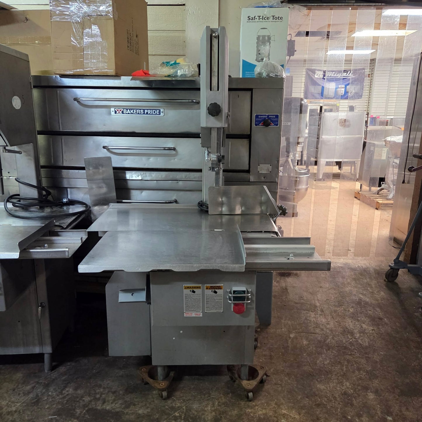 [USED] Biro 3334 16" Heavy Duty Electric Meat Saw - 208V/3Ph