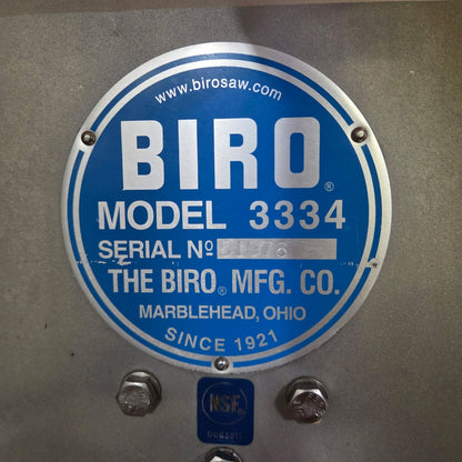 [USED] Biro 3334 16" Heavy Duty Electric Meat Saw - 208V/3Ph